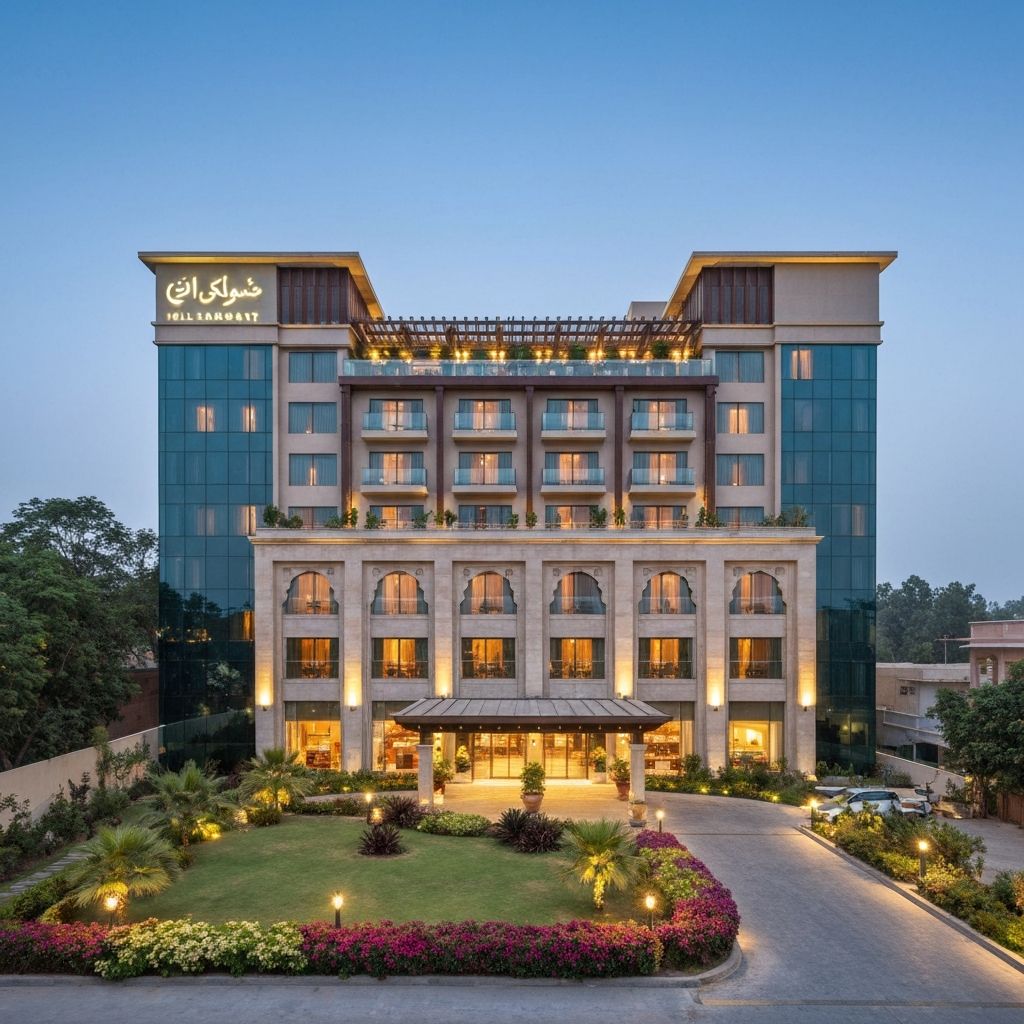 Luxury Hotel Architecture Design in Islamabad - Professional Hospitality Architects
